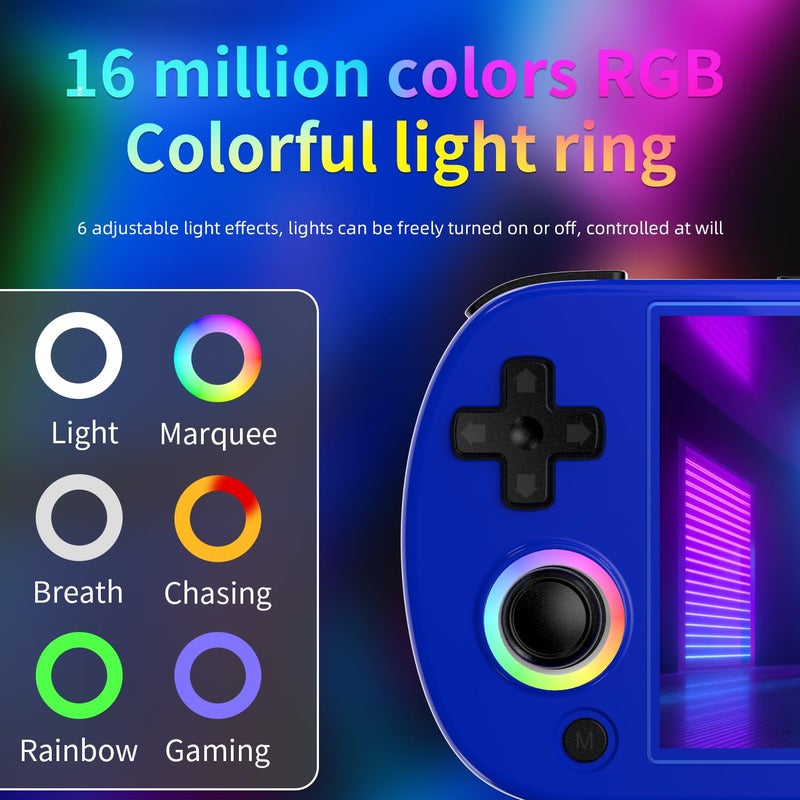 Aivuidbs ANBERNIC RG40XX H Retro Gaming Console with 4.0'' IPS Screen, 64GB TF Card, Linux 64-bit System, Supports 5G WiFi, Bluetooth, HDMI and TV Output - Image 5